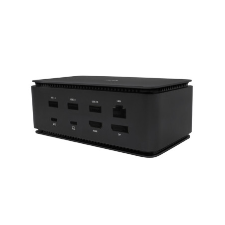 i-tec Metal USB4 Docking station Dual 4K HDMI DP with Power Delivery 80 W + Universal Charger 100 W