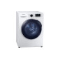 Samsung WD8NK52E0AW/ET lavasciuga slim a caricamento frontale Crystal Clean™ 8/5 kg Classe C/F 1200 giri/min, Porta blu + Panel