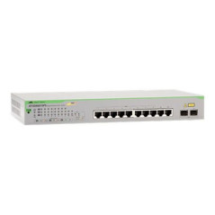 Allied Telesis AT-GS950 10PS-50 Gestito Gigabit Ethernet (10 100 1000) Supporto Power over Ethernet (PoE) Grigio