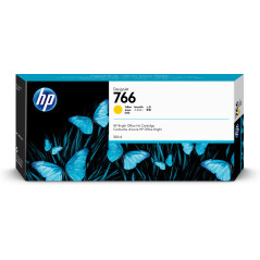 HP Cartuccia di inchiostro giallo DesignJet 766 da 300 ml