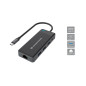 Conceptronic DONN14G replicatore di porte e docking station per laptop Cablato USB 3.2 Gen 1 (3.1 Gen 1) Type-C Grigio