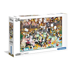 Clementoni Disney Gala Puzzle 6000 pz Cartoni