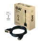 CLUB3D DVI to HDMI 1.4 Cable M/M 2m/ 6.56ft Bidirectional