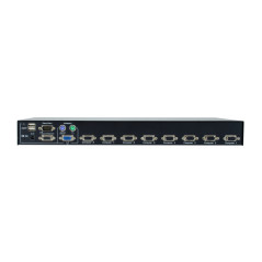 LevelOne KVM-3208 switch per keyboard-video-mouse (kvm) Montaggio rack Nero