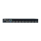 LevelOne KVM-3208 switch per keyboard-video-mouse (kvm) Montaggio rack Nero