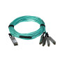 StarTech.com Cisco QSFP-4X10G-AOC7M Compatibile - Cavo QSFP+ Attivo Optical Breakout - 7 m