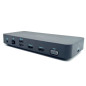 i-tec CATRIPLEDOCKVGAPD replicatore di porte e docking station per laptop Cablato USB 3.2 Gen 1 (3.1 Gen 1) Type-C Grigio