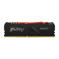 Kingston Technology FURY Beast RGB memoria 64 GB 4 x 16 GB DDR4 2666 MHz