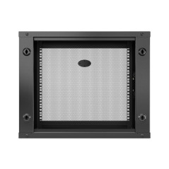 APC NetShelter WX 9U Single Hinged Wall-mount Enclosure 600mm Deep Da parete Nero