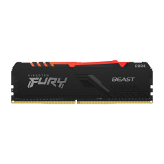 Kingston Technology FURY Beast RGB memoria 64 GB 4 x 16 GB DDR4 3200 MHz