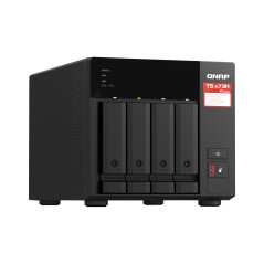 QNAP TS-473A NAS Tower Ryzen Embedded V1500B 8 GB DDR4 QNAP Turbo System Nero