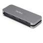 StarTech.com HB30CM4AB hub di interfaccia USB 3.2 Gen 1 (3.1 Gen 1) Type-C 5000 Mbit/s Nero, Grigio