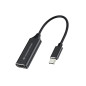 Conceptronic ABBY03B cavo e adattatore video HDMI tipo A (Standard) USB tipo-C Nero