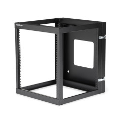 StarTech.com Server rack 12U a giorno per montaggio a parete con cerniera 22"