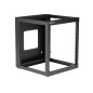 StarTech.com Server rack 12U a giorno per montaggio a parete con cerniera 22"