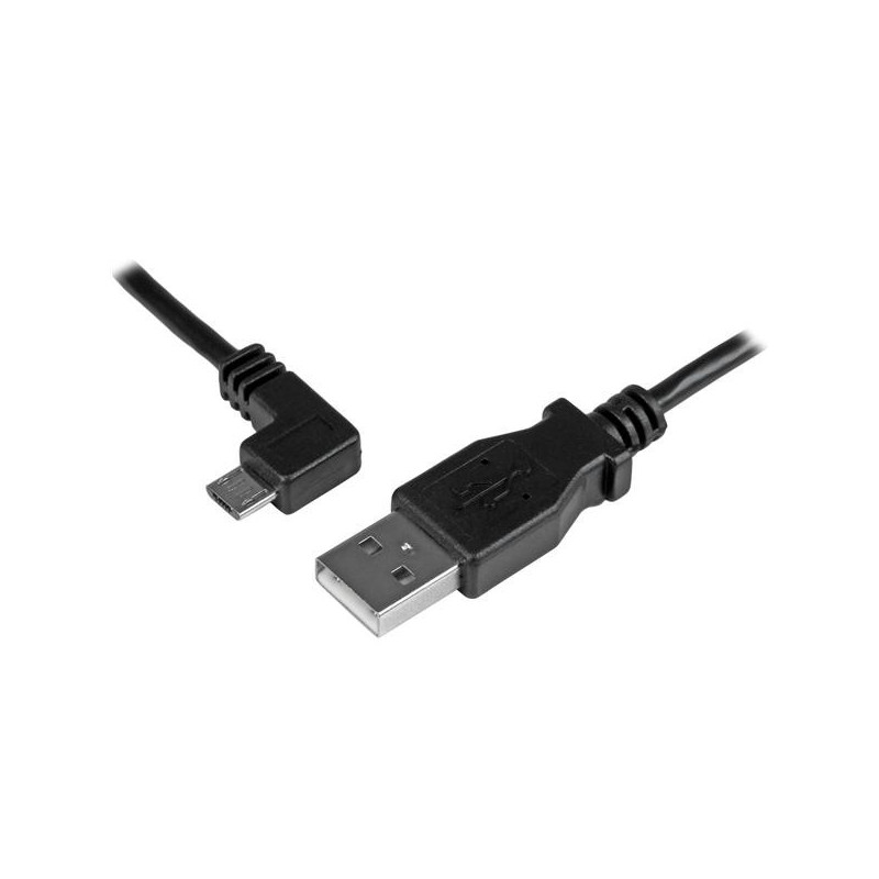 StarTech.com USBAUB2MLA cavo USB USB 2.0 2 m USB A Micro-USB B Nero