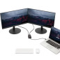 StarTech.com Adattatore USB a due DisplayPort - 4K 60 Hz - USB 3.0 (5 Gbps)