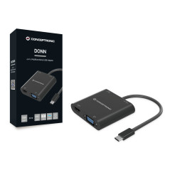 Conceptronic DONN09B adattatore grafico USB Nero