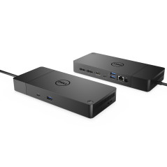 DELL WD19S-180W Cablato USB 3.2 Gen 2 (3.1 Gen 2) Type-C Nero