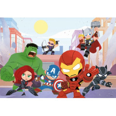 Clementoni Marvel Avengers Puzzle di contorno 104 pz Arte