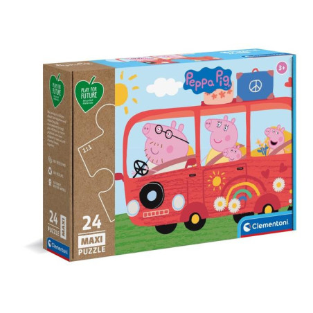 Clementoni 24221 puzzle 24 pz Cartoni