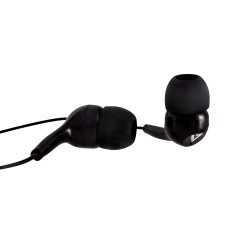 V7 Auricolari stereo, leggeri, isolamento acustico intrauricolare, 3,5 mm, nero