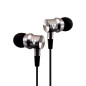 V7 Auricolari stereo con isolamento acustico di 3,5 mm con microfono in linea, iPad, iPhone, mp3, iPod, iPad, tablet,