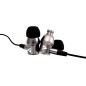 V7 Auricolari stereo con isolamento acustico di 3,5 mm con microfono in linea, iPad, iPhone, mp3, iPod, iPad, tablet,