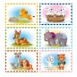 Clementoni Disney Animal Friends Puzzle a blocchi 6 pz Arte