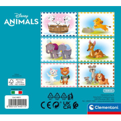 Clementoni Disney Animal Friends Puzzle a blocchi 6 pz Arte