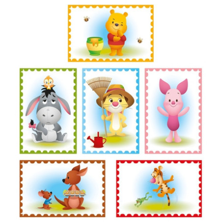 Clementoni Winnie The Pooh Puzzle a blocchi 6 pz Arte