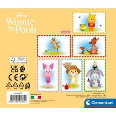 Clementoni Winnie The Pooh Puzzle a blocchi 6 pz Arte