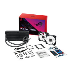 ASUS ROG STRIX LC II 280 ARGB Processore Raffreddatore di liquidi tutto in uno 14 cm Nero 1 pz