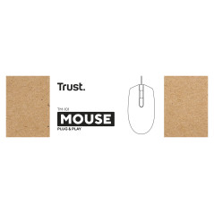 Trust TM-101 mouse Ufficio Ambidestro Ottico 1200 DPI