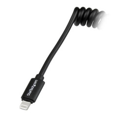 StarTech.com Cavo da Lightning a USB a spirale da 0,3 m - Cavo di ricarica Lightning per iPhone   iPad   iPod - Certificato