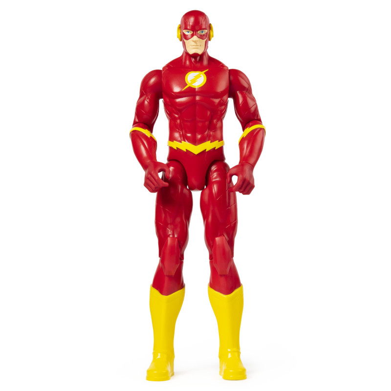 DC Comics | FLASH | Personaggio Flash 30 cm | Personaggio 30 cm con decorazioni originali e 11 punti di articolazione -