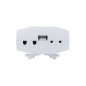 LevelOne WAB-8010 punto accesso WLAN 867 Mbit/s Bianco Supporto Power over Ethernet (PoE)