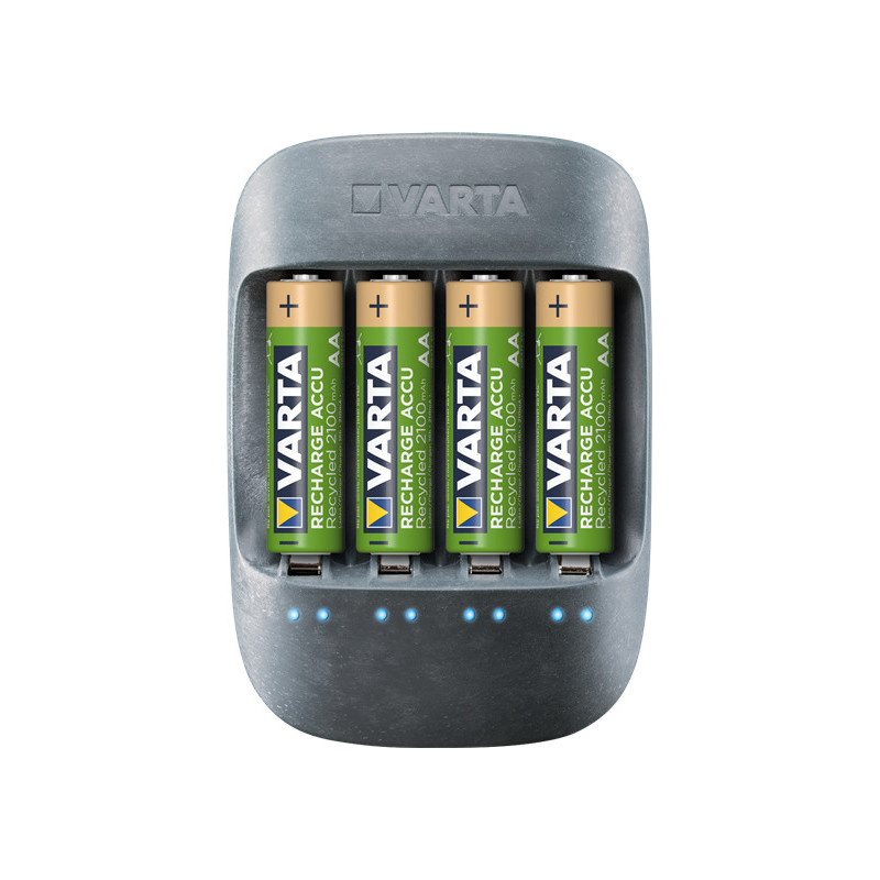 Varta Eco Charger carica batterie Batteria per uso domestico AC