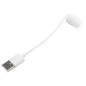 StarTech.com Cavo da Lightning a USB a spirale da 0,3 m - Cavo di ricarica Lightning per iPhone / iPad / iPod - Certificato