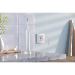 Philips 3100 series Sonicare Spazzolino Elettrico Sonico Bianco HX3671 13