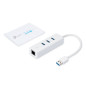 TP-Link UE330 replicatore di porte e docking station per laptop Cablato USB 3.2 Gen 1 (3.1 Gen 1) Type-A Bianco