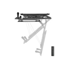 Equip 650329 Supporto TV a parete 177,8 cm (70") Nero