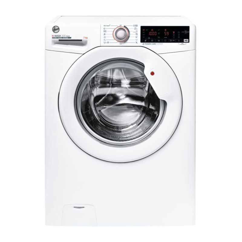 Hoover H-WASH 300 PLUS H3W4 37TXME/1-S lavatrice Caricamento frontale 7 kg 1300 Giri/min Bianco