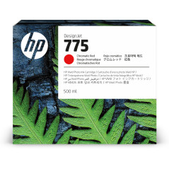 HP Cartuccia di inchiostro rosso cromatico 775 da 500 ml