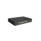 LevelOne GES-2118 switch di rete Gestito L2 Gigabit Ethernet (10/100/1000) Nero