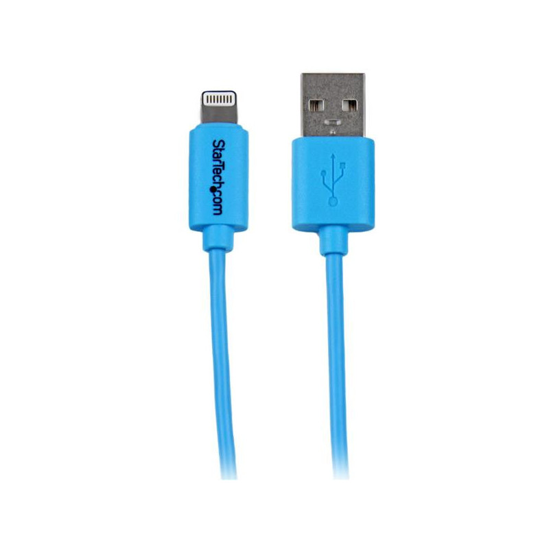 StarTech.com Cavo USB Apple a connettore Lightning da 8 pin per ricarica iPhone 5 / Ipad air / Ipod da 1m - blu