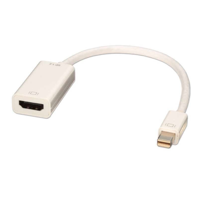 Lindy 41729 cavo e adattatore video 0,15 m HDMI DisplayPort Bianco