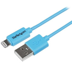 StarTech.com Cavo USB Apple a connettore Lightning da 8 pin per ricarica iPhone 5   Ipad air   Ipod da 1m - blu