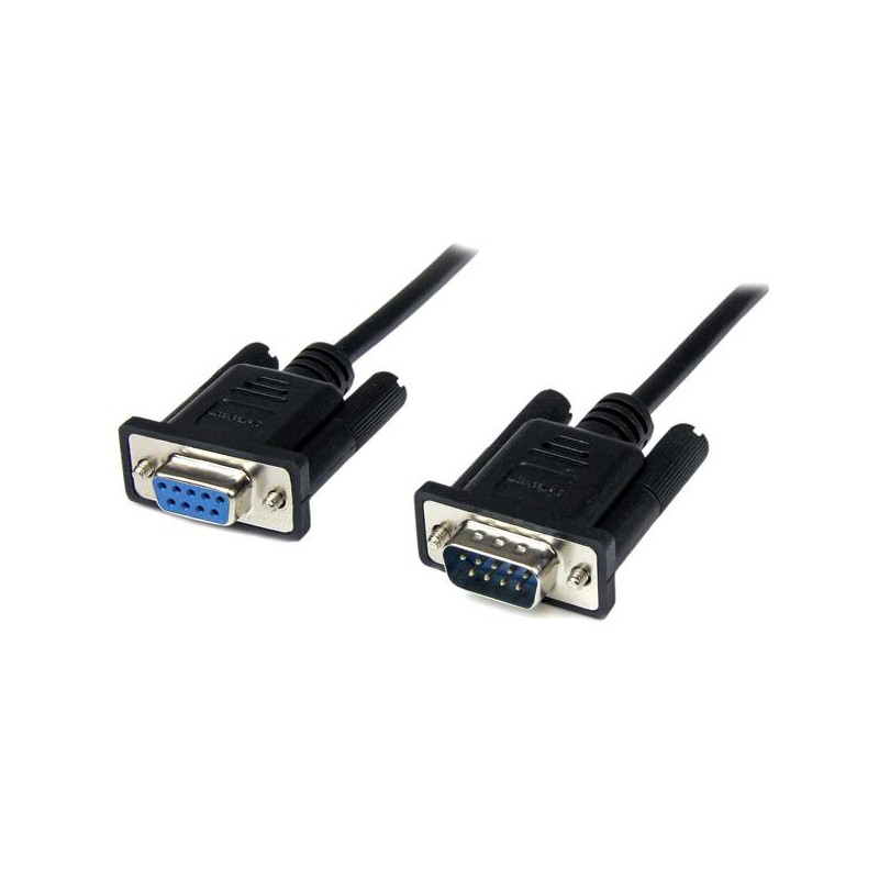 StarTech.com Cavo seriale null modem DB9 RS232 nero 2 m - F/M