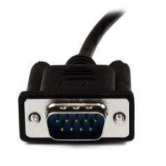 StarTech.com Cavo seriale null modem DB9 RS232 nero 2 m - F M